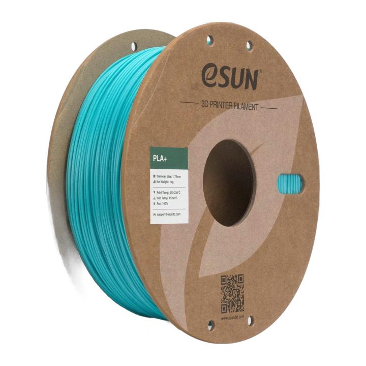 eSUN PLA+ filament Aqua 1.75 mm, 1 kg spool