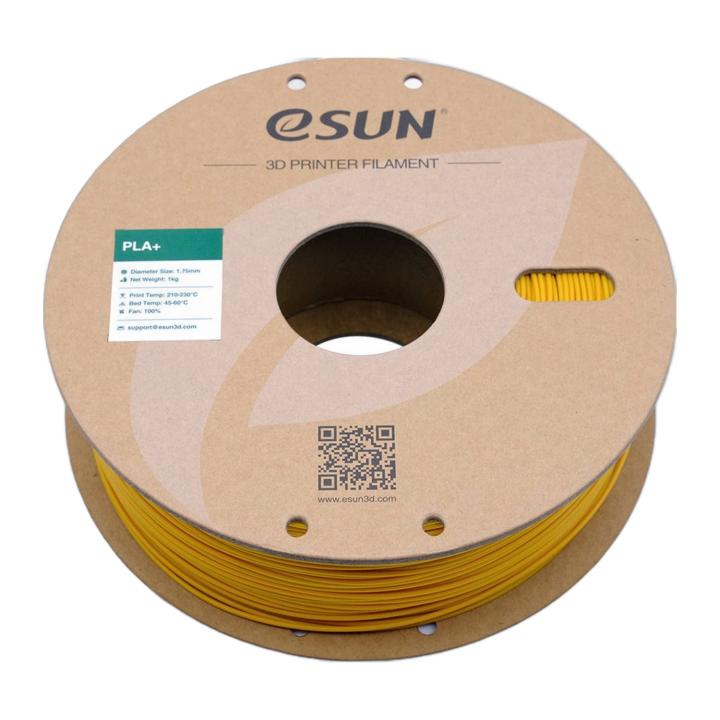 eSUN PLA+ filament Yellow 1.75 mm, 1 kg spool