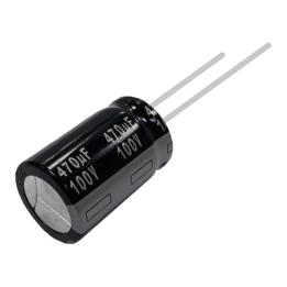 Condensatore elettrolitico 100 µF 100 V 105 °C Ø10×20 mm THT Panasonic NHG (confezione da 10 pz) – ECA2AHG101