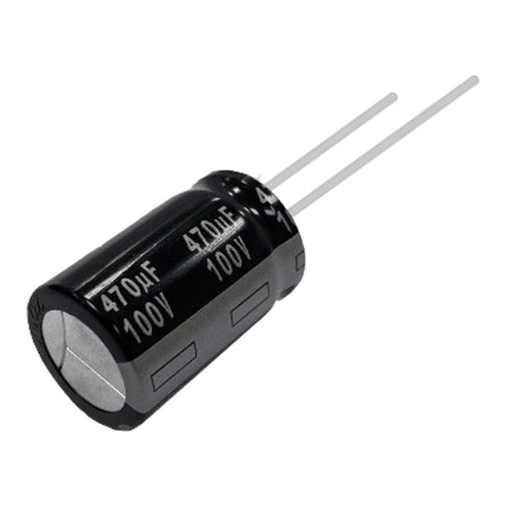 Condensatore elettrolitico 100 µF 100 V 105 °C Ø10×20 mm THT Panasonic NHG (confezione da 10 pz) – ECA2AHG101