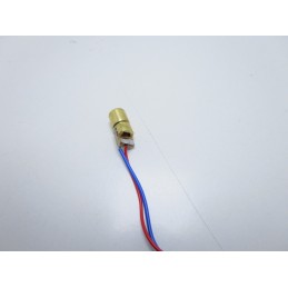 Mini laser puntatore rosso 650nm 5mW da 3v a 5v 6.5X18mm per arduino cnc