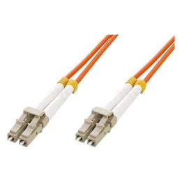 Fibre optic patch cord LC/LC duplex, multimode OM2 50/125, 5 m, Techly – ILWL D5-LCLC-050