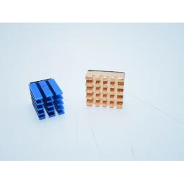 Kit dissipatori di calore in alluminio rame per Raspberry Pi 3 Raspberry Pi 2 B+