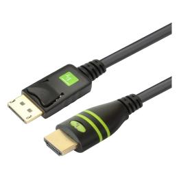 Cavo convertitore DisplayPort maschio a HDMI maschio 5 m nero Techly – ICOC DSP-H-050