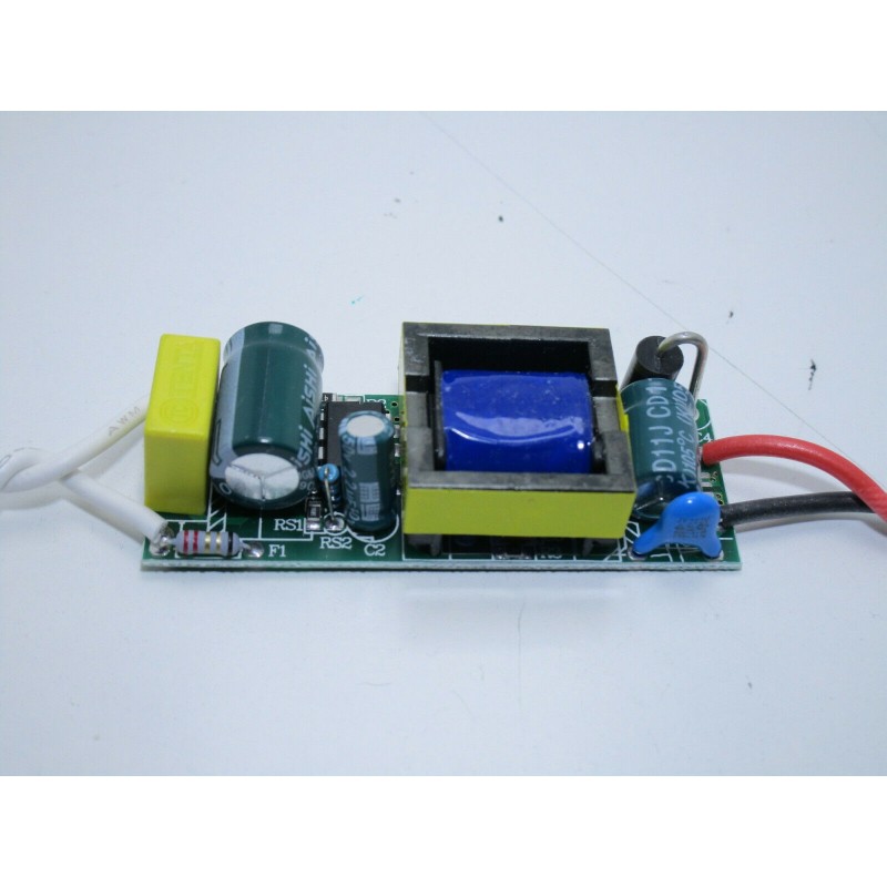 Driver alimentatore 220V per chip LED 20W a corrente costante automatico 58x22mm