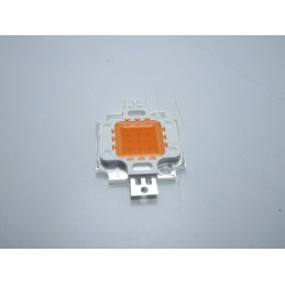Chip led cob 10W grow 9-12v 400-840nm per coltivazione allevamento piante fiori