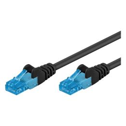 Cavo di rete patch Cat. 6A UTP 10 m nero Goobay – 55412