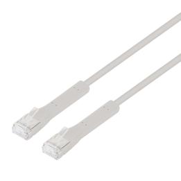 Cavo di rete patch Cat. 6A F/FTP slim pieghevole FlexiBoot 0,5 m grigio Intellinet – 745123