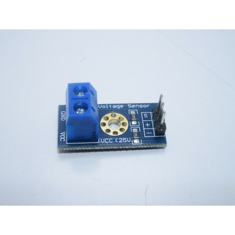 Sensore di rilevamento voltaggio tensione da 0 a 25v per robotica arduino