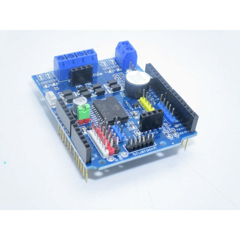 Motorshield driver L298P ponte h per motori stepper dc passo-passo per Arduino