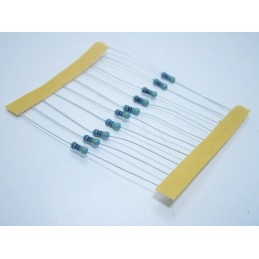 10 pezzi Resistenze resistenza resistore film di carbonio 1/4w 10K 10r 0,25w 1%