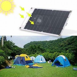 Pannello solare 5v 10w con porta usb waterproof IP64 caricabatterie solare 26x14
