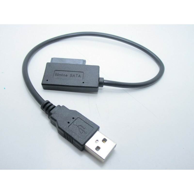 Convertitore adattatore da porta usb 2.0 a sata 7+6 13pin per lettore CD/DVD ROM