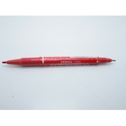 Penna rossa pcb pennarello con doppia punta per circuiti stampati basetta rame 