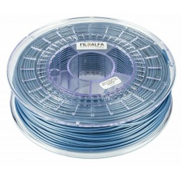 Bobina filamento PLA 1,75mm 700gr Blu metallico FiloAlfa 170-210°c stampante 3D