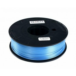 Bobina filamento PLA AlfaSilk 1,75mm 250g Azzurro Chiffon FiloAlfa stampante 3D