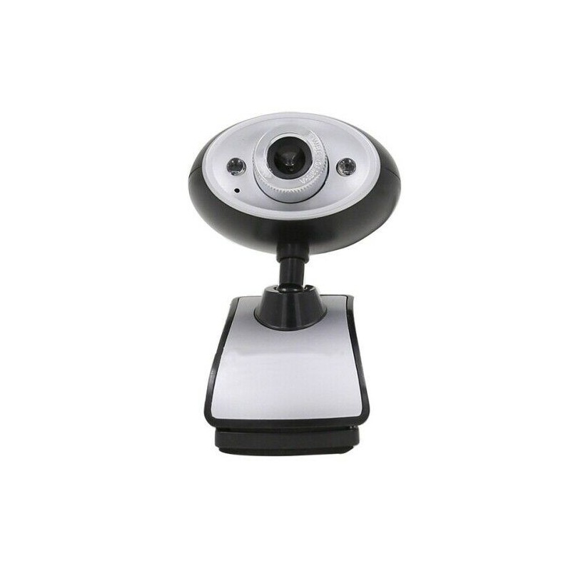 Webcam usb 2.0 480p 640x480 con microfono per pc notebook Skype videochiamata