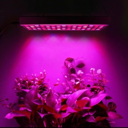 Lampada led grow 45w 144 diodi uv per idroponica crescita piante giardino