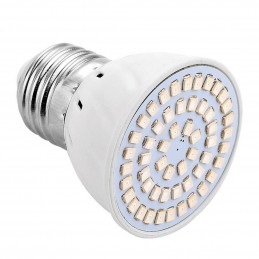 Lampadina led grow uv E27 54 diodi smd 2835 4w per crescita piante idroponica