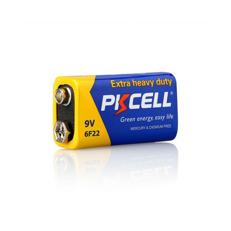 Batteria PKCELL 9V 6F22 per Arduino telecomandi fotocamera elettronica