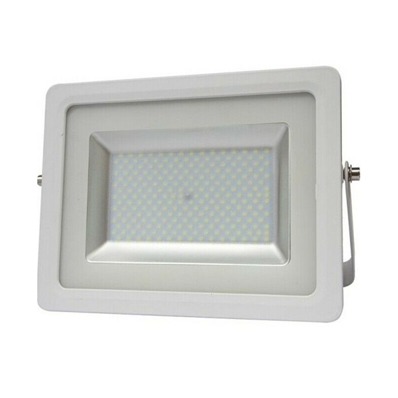 Faro led smd 10w 900lm 2800k AC 220V IP65 slim da interno ed esterno 122x93x33mm