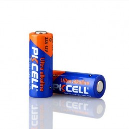 Batteria 23A 12V alcalina PKCELL per telecomando cancello auto allarme sensori