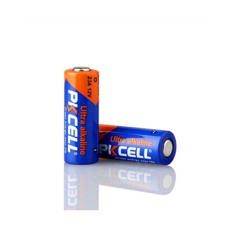 Batteria 23A 12V alcalina PKCELL per telecomando cancello auto allarme sensori