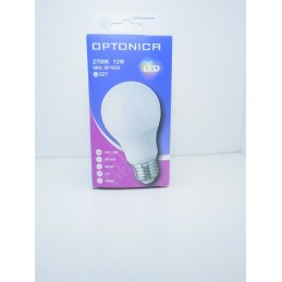Lampada lampadina led E27 12W 220v A60 960lm 2700k goccia luce bianco caldo