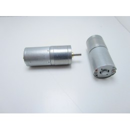 Motoriduttore 12v 60 RPM motorino in metallo con riduttore 130N 25mmx74mmx4mm