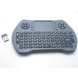 Mini tastiera wireless 2,4Ghz mouse touchpad per pc smart tv android console