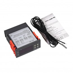 Termostato digitale termoregolatore 220v 10A stc-1000 per controllo temperature