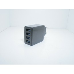 Caricatore usb Caricabatterie a parete muro 4 porte usb 5v 2A fastcharge