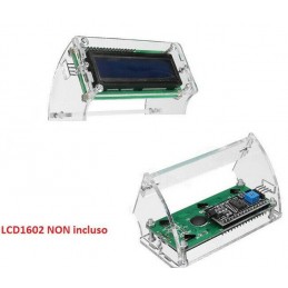 Supporto display 1602 LCD 16x2 in plastica trasparente modulo per arduino