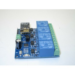 Modulo relè 4ch 5V wireless esp8266 ESP-01 controllo remoto tramite APP Android
