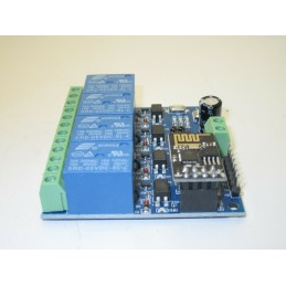 Modulo relè 4ch 5V wireless esp8266 ESP-01 controllo remoto tramite APP Android