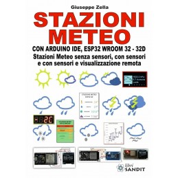 Stazioni meteo con arduino ide esp32 wroom 32 32d senza sensori con sensori