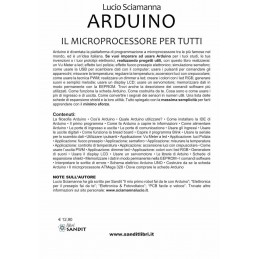 Arduino il microprocessore per tutti Libro di Lucio Sciamanna 144 pagine