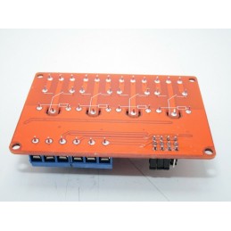 Scheda modulo relè 12v 4ch canali optoisolati 10a 250v 30vdc 12a 125vac 28vdc