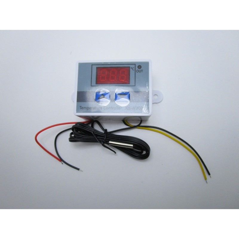 Termostato digitale AC 220V 10A 1500W per controllo di temperature + sonda ntc