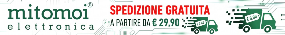 Spedizione gratuita a partire da 29,90 euro